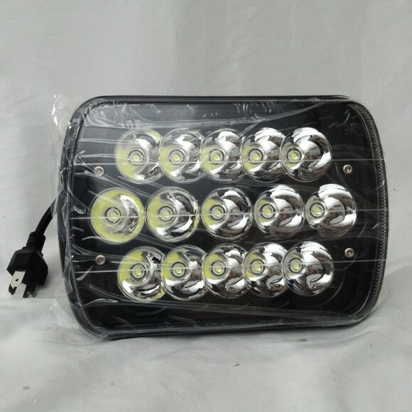 Fits Chevrolet Express 2500 3500 1996-18 5x7'' LED Headlight Hi-Lo Beam - Picture 1 of 6